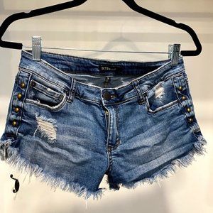 STS Blue Jean shorts with gold detail
